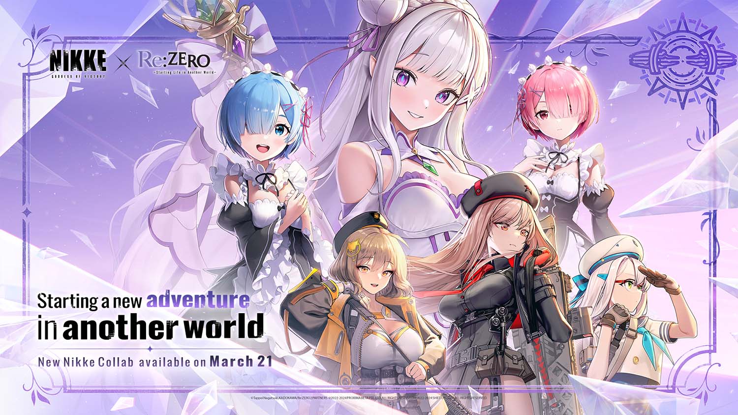 Kolaborasi GODDESS OF VICTORY NIKKE × ReZERO Akan Hadir 21 Maret